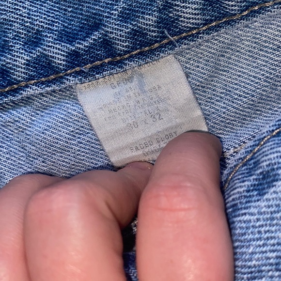 High Rise Denim Shorts - Picture 4 of 4